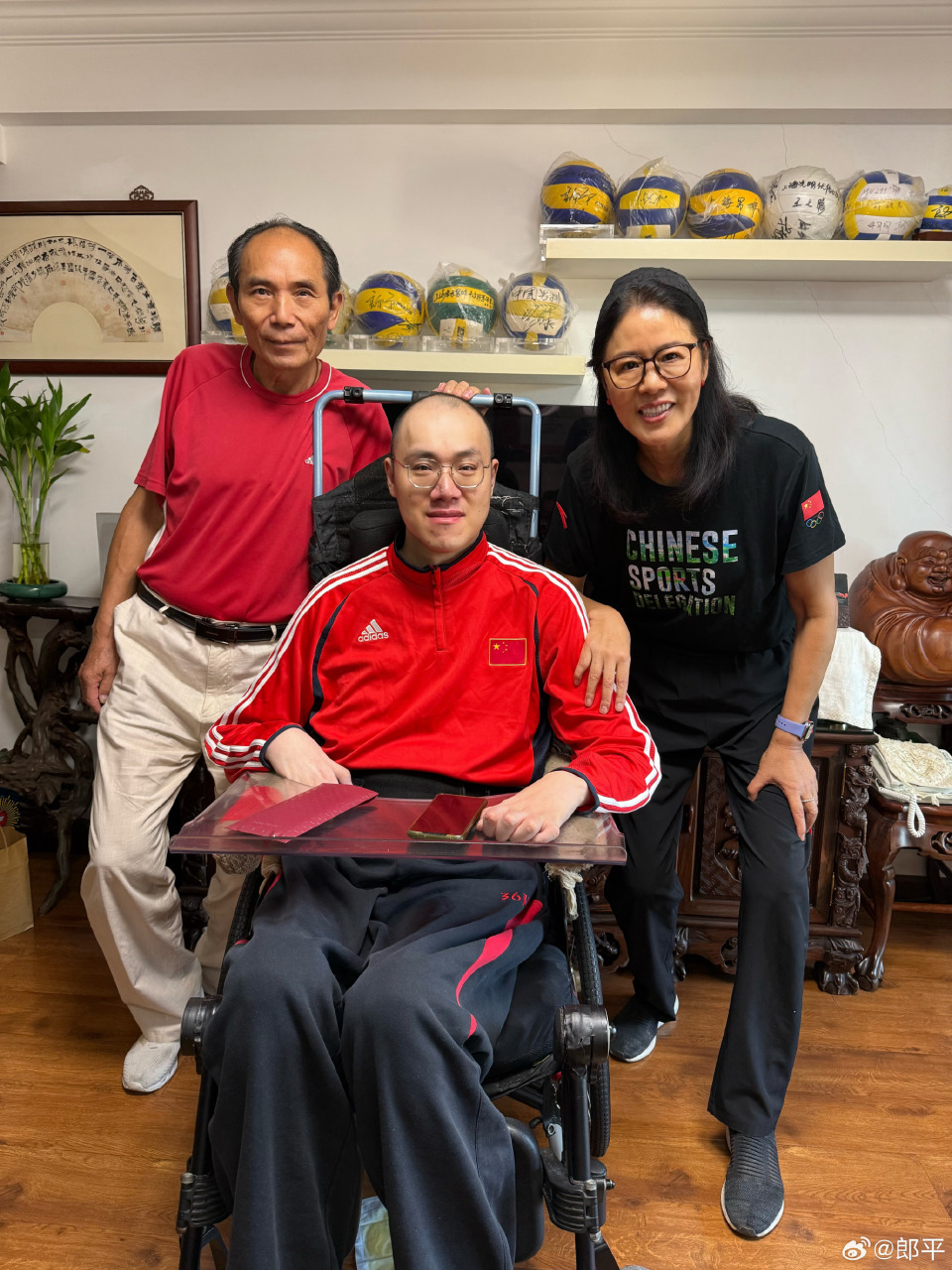 执教多年并, 只有郎导一, 排球给予的